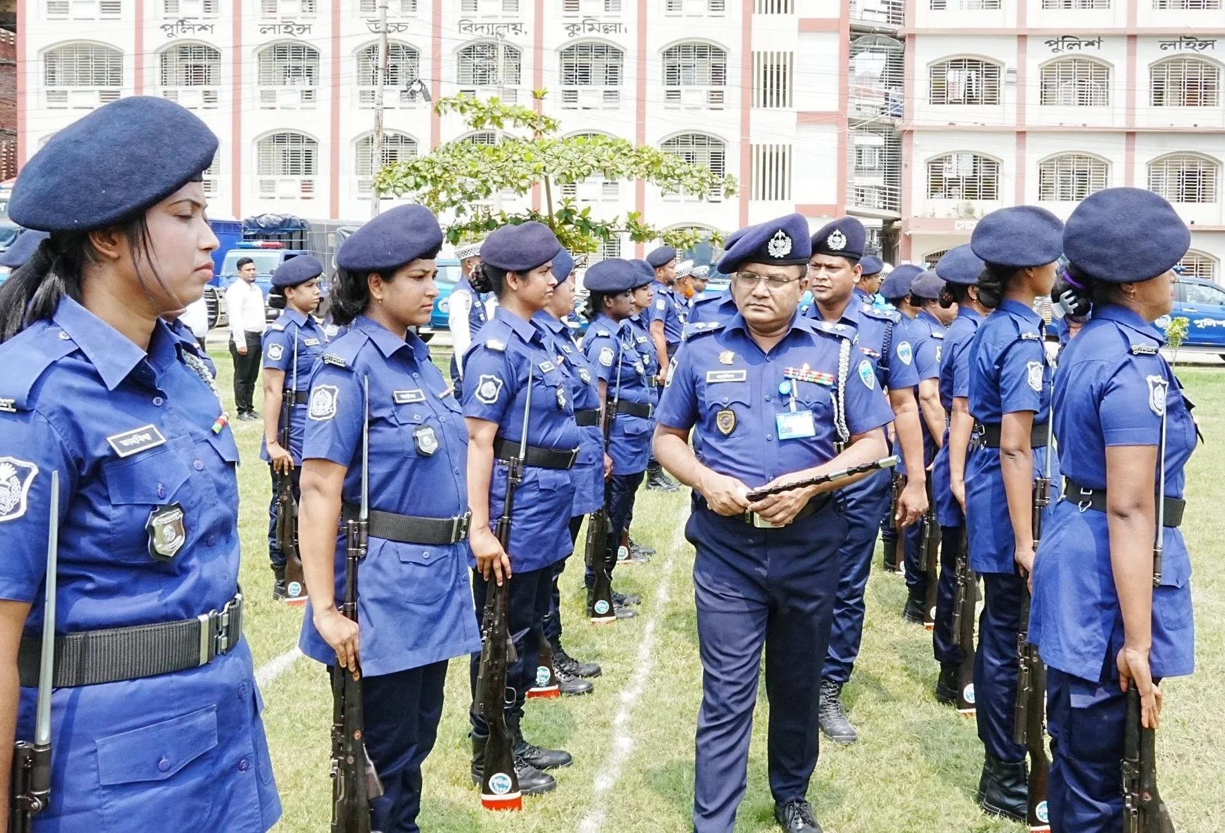 কুমিল্লা জেলা পুলিশের মাস্টার প্যারেড অনুষ্ঠিত